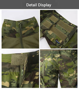 ชุดเสื้อและกางเกงลายพรางทหารแบบนุ่มกันน้ำ GAF รุ่น G3 Frog Suit สำหรับผู้ชาย ฤดูใบไม้ร่วง - Product Image 4