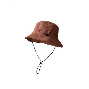 Chapeau Bob Pliable en Polyester à Logo Personnalisé, à Large Bord, pour Pêche, Randonnée et Activités de Plein Air, avec Sangle Mentonnière Réglable - Product Image 2
