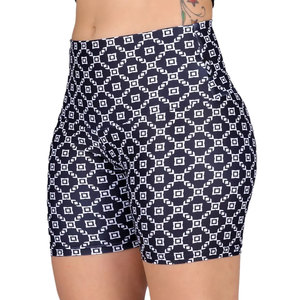 Shorts Deportivos de Cintura Alta para Mujer, Diseño Moderno, Transpirables, de Secado Rápido, en Poliéster/Nailon, con Cintura Elástica, para Gimnasio y Fitness - Product Image 1