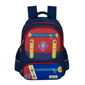 กระเป๋าเป้นักเรียนกันน้ำ โพลีเอสเตอร์ คุณภาพสูง ช่องใส่ของแบบซิปหลายช่อง ความจุ 20-36 ลิตร ดีไซน์น่ารัก - Product Image 2