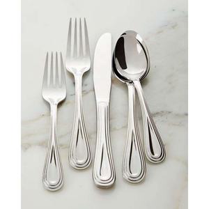Miroir argenté poli acier inoxydable nouveau Look poignée couverts couteau cuillère fourchette couverts ensemble fabricant - Product Image 1