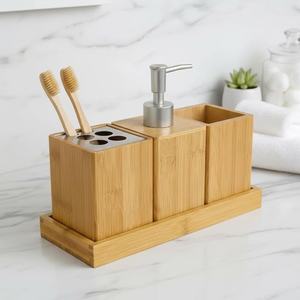 AOTE Home Premium Modern Four-Piece <b>Bathroom</b> <b>Accessories</b> <b>Set</b> - Product Image 4
