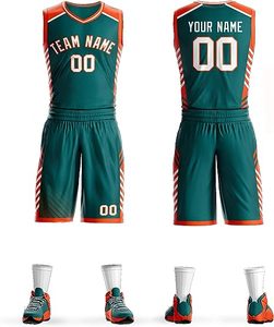Uniforme de basket-ball unisexe, style col en V, personnalisable sur le devant, haute qualité, 100% polyester, imperméable, coupe-vent, respirant, respectueux de l'environnement - Product Image 5