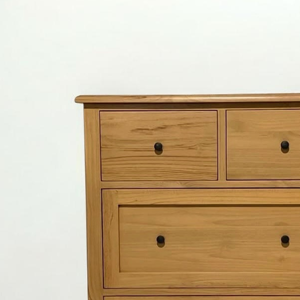 Cómoda de Madera de Teca, Venta Directa de Fábrica, Mueble de Almacenamiento Moderno para Dormitorio, Madera Sólida Sostenible - Product Image 3