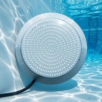 Projecteur LED PAR56 immergé pour piscine, étanche IP68, en résine, à montage en surface, 25W 35W 45W 12V RGBW DMX512