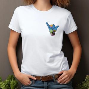 Écusson brodé personnalisé thermocollant ou à coudre pour uniforme, en tissu non tissé écologique, forme cœur ou fleur, en chenille, pour vêtements, faible MOQ - Product Image 6