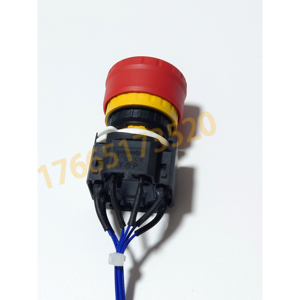 สวิตช์หยุดฉุกเฉิน FANUC รุ่น A05B-2255-D001 ปุ่มกดสำหรับแท่นควบคุมแบบพกพา - Product Image 5