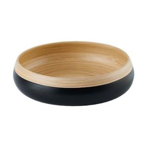 Bol à fruits en bambou, écologique, fait main, bol de service, fabricant en gros sur mesure, fournisseur direct d'usine du Vietnam - Product Image 1