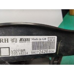 508 2014-2018 Feu arrière droit d'occasion OEM 9807242680 - Product Image 4