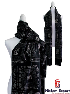 Fabricante de Bufandas Cuadradas Estampadas Personalizadas de Primera Calidad, Bufanda de Moda de Marca Privada, Proveedor de Fábrica Textil OEM ODM en India - Product Image 2