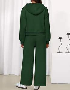 Ensemble de survêtements pour femmes de qualité supérieure, pantalon de jogging taille haute, vêtements de voyage printemps, survêtement - Product Image 5