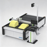 Découpeuse numérique CNC à plat à couteau vibrant automatique pour matériaux composites, préimprégnés, éponges et tissus, avec application multi-matériaux