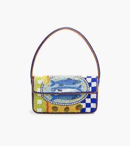 Bolso de Mensajero Bohemio Moderno Indio, Bordado a Mano, con Cuentas, Ligero, de Gran Capacidad, para Mujer, para la Noche - Product Image 1