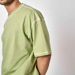 Camiseta de Hombre 2026, Nuevo Diseño, Corte Regular, 100% Algodón, Estampada, Transpirable, Antiarrugas, Precio Bajo, Hecha en Pakistán - Product Image 6