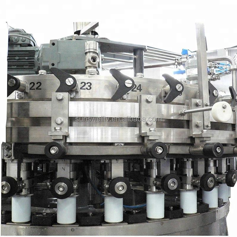 Carbonated Beverage Can Filling Machine Electronic Measuring Cup 4000BPH 50HZ