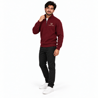 Pull-over à capuche confortable et respirant, anti-bactérien, écologique, de haute qualité, avec col zippé, idéal pour la maternité – Notre dernière nouveauté