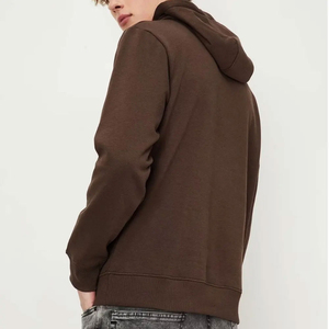 Professional Manufacturer's Men's Pullover Hoodie 100% Cotton <b>Fleece</b> Breathable Eco-Friendly Solid Customizable Winter New - Product Image 3