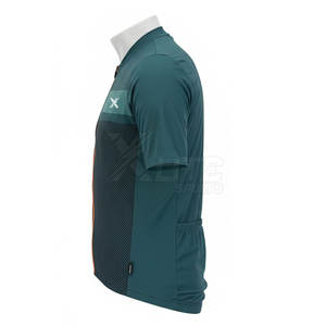 Maillot de Ciclismo de Compresión de Poliéster de Alta Elasticidad y Resistente al Viento para Entrenamiento de Resistencia, Carreras Profesionales, Costuras Duraderas - Product Image 4