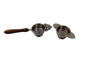 Golden Heart Shape Metal <b>Strainer</b> with Long Handle Durable Kitchen <b>Colander</b> for Tea or Food Use - Product Image 3
