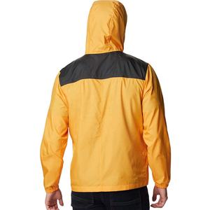 Chaqueta cortavientos impermeable de invierno para hombre con logo personalizado, ligera, transpirable, con capucha, de softshell, delgada, para correr al aire libre. - Product Image 5