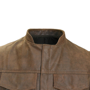 Chaleco Acolchado para Motociclistas, para Hombre, de Cuero PU, Informal, con Diseño Reversible y Transpirable - Product Image 4