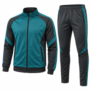 Survêtement streetwear de haute qualité avec logo brodé personnalisé, idéal pour l'entraînement physique, survêtement d'hiver - Product Image 6