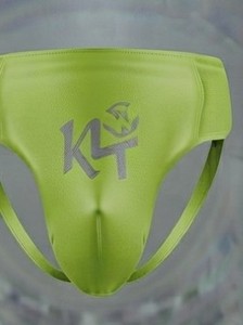 Ceinture de soutien inguinal K4 pour homme, verte, respirante, en néoprène, pour la boxe, protection sportive, gaine de maintien de la taille, modèle basique - Product Image 4