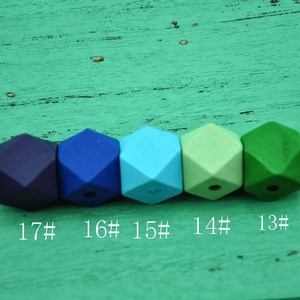 Cuentas espaciadoras sueltas hechas a mano, cuentas de madera coloridas para collar y pulsera DIY, cuentas artesanales a granel, color natural - Product Image 5