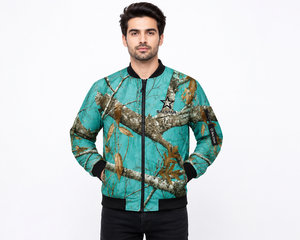 Chaqueta Bomber de Camuflaje RealTree de Alta Calidad Personalizada, Fabricante OEM de Chaquetas Tácticas de Vuelo para Hombre - Product Image 1