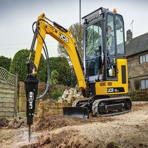Mini-excavatrice diesel compacte JCB 16C-1 2023 avec hydraulique auxiliaire - Product Image 1