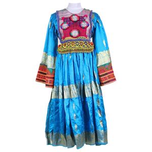 Vintage ethnique Kuchi robes Afghan/Pakistan traditionnel fête porter dentelle paillettes décoration multicolore traditionnel Kuchi robe - Product Image 1