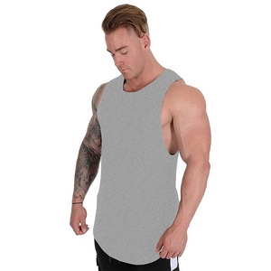 <b>Men</b>’s Sleeveless Activewear Tank Top with Custom Logo <b>for</b> Sports and Streetwear Versatility With High Quality Custom Logo - Product Image 6