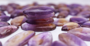Wholesale Bulk Reiki Natural Ametrine Cabochon Gemstones Hand Polished Crystals Healing Stone Jewelry Crafts Radha Arts - Product Image 6
