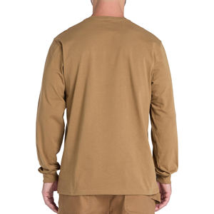 Nouvelle mode, t-shirts pour hommes en coton 100%, taille plus, col rond, manches longues, coupe classique, poche avant, designs personnalisés, style streetwear - Product Image 4