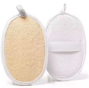 Custom Exfoliating Loofah Bath Sponge Natural Body Scrubber Eco Friendly Shower Pad B2B Supplier - Product Image 1