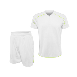 Uniformes de Tenis Personalizables de Alta Calidad y Ecológicos, Camisetas de Manga Corta con Cuello en V, 100% Poliéster, de Secado Rápido y Transpirables - Product Image 5