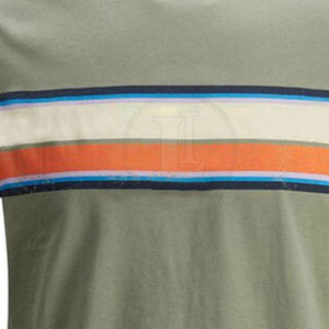 เสื้อยืดผู้ชายทรงปกติ คุณภาพสูง ผ้าฝ้าย 100% สีสันปรับแต่งได้ ระบายอากาศดี ดีไซน์ลำลอง ราคาสุดคุ้ม - Product Image 6