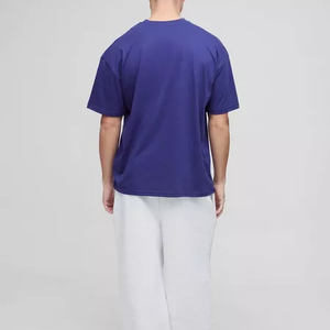 เสื้อยืดผู้ชายคุณภาพพรีเมียมใหม่ ผลิตจากผ้าฝ้าย 100% เป็นมิตรต่อสิ่งแวดล้อม สวมใส่สบาย พิมพ์ลายด้วยเทคนิคซิลค์สกรีนด้านหน้า ทรงโอเวอร์ไซส์ คอกลม เหมาะสำหรับฤดูร้อน - Product Image 3