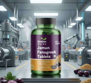 Tabletas de Extracto de Fenogreco Natural Jamun, Píldoras a Base de Plantas, Extracto de Semilla de Methi de Alta Concentración, Precio al por Mayor, Volumen a Granel - Product Image 1