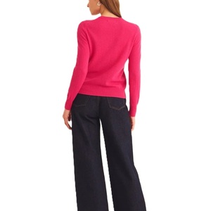 เสื้อสเวตเตอร์ไหมพรมอะคริลิคสไตล์เกาหลีสำหรับผู้หญิง แขนยาว ทรงเข้ารูป สวมใส่สบาย เหมาะสำหรับฤดูหนาวและฤดูใบไม้ผลิ ผลิตจากบังกลาเทศ - Product Image 6