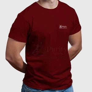 T-shirt homme avec logo personnalisé, meilleur prix, couleur personnalisée, fabriqué au Pakistan - Product Image 3