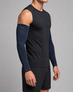 Manchons de cyclisme unisexes Fawkes roses anti-UV à compression, écologiques, anti-transpiration, grande taille, séchage rapide - Product Image 5