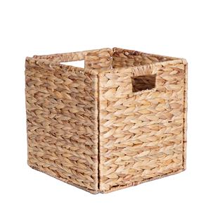 Paniers de rangement pliables en jute écologiques, design moderne et portable, personnalisables avec poignée, logo personnalisé, taille personnalisée, qualité supérieure - Product Image 2