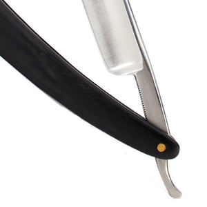 มีดโกนตรงแบบมืออาชีพสำหรับช่างตัดผม ทำจากสแตนเลสเกรด A+ สีสันตามสั่ง อุปกรณ์ดูแลเคราสำหรับร้านตัดผม - Product Image 3