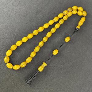 Rosario de Resina Barakah, Elegantes Cuentas de Oración Musulmanas, Rosario Islámico Dhikr Hecho a Mano, Regalo con Tema de Ángel, Decoración para el Hogar - Product Image 1