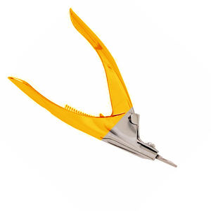 Coupe-cuticules professionnels en acier inoxydable et coupe-ongles en acrylique à large ouverture, couleurs personnalisables avec logo pour les ongles des doigts - Product Image 3