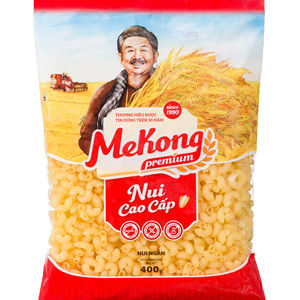 Macarrones Cortos de Arroz Amarillo Premium 400g Sin Gluten Sin Azúcar Bajo en Sodio Sin Borax Fabricante OEM ODM Vietnam Venta al por Mayor - Product Image 1