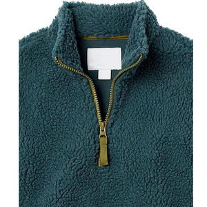 Sweat à capuche d'hiver pour hommes et garçons, personnalisable, vierge pour broderie, 500 GSM, épais, en polaire Sherpa à poils longs - Product Image 1