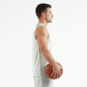 Camiseta de Baloncesto para Hombre al por Mayor, Jersey de Entrenamiento de Baloncesto con Logotipo Personalizado, Camisetas de Baloncesto sin Mangas para Hombre - Product Image 3