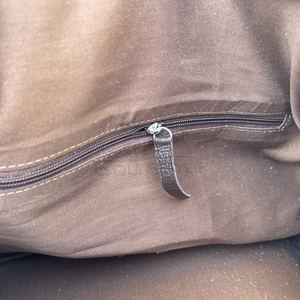 Sac de voyage en cuir de vachette pleine fleur avec fermeture éclair, sac de week-end, sac de nuit unisexe avec poignée supérieure, fabricant OEM - Product Image 6
